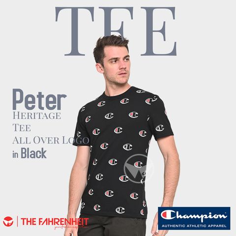 A355-Peter-Champion-Heritage-Tee-All-Over-Logo-Black