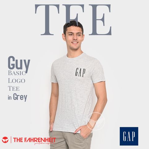 A379-Guy-Gap-Basic-Logo-Tee-Grey