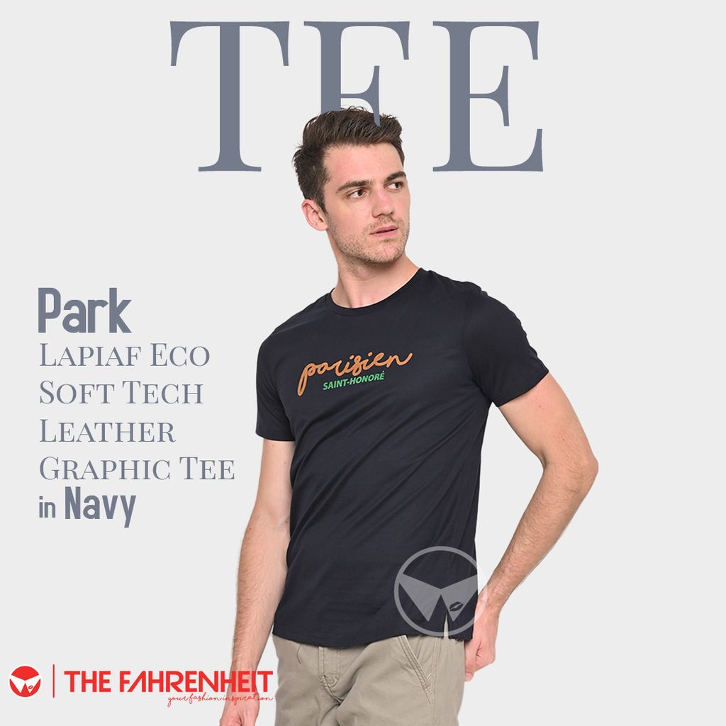 A420-Park-Lapiaf-Eco-Soft-Technology-Leather-Graphic-Tee-Navy