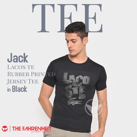 A492-Jack-Lacoste-Rubber-Printed-Jersey-Tee-Black