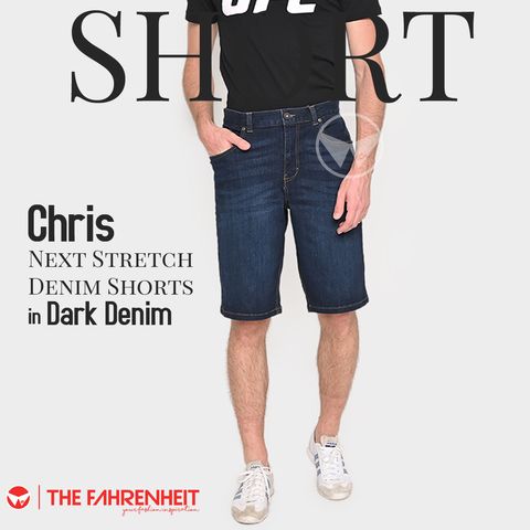 A509-Chris-Next-Stretch-Denim-Shorts-Dark-Blue
