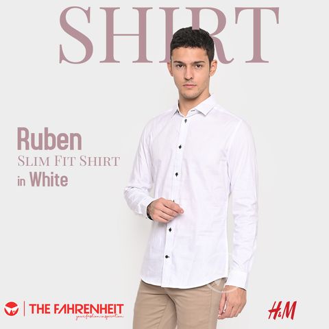 A300-Ruben-HM-Slim-Fit-Shirt-White