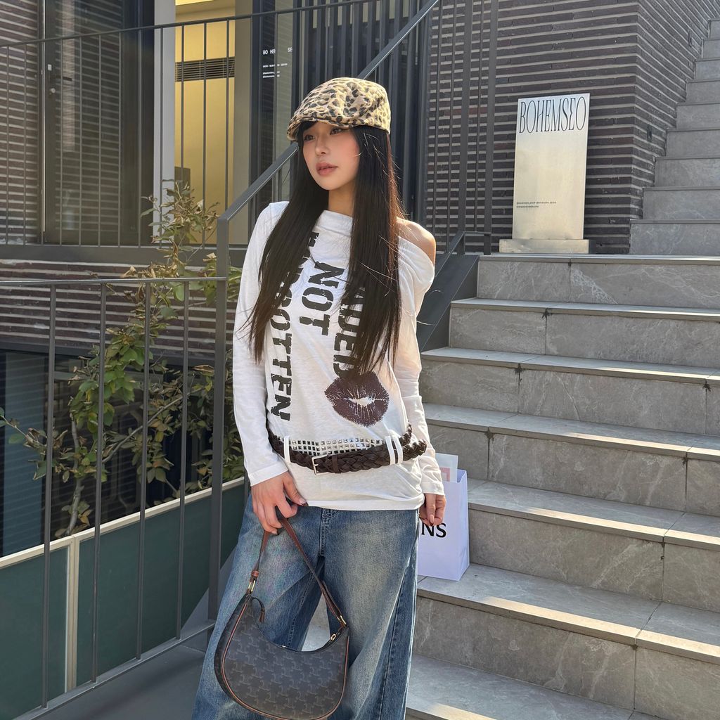 LINE_ALBUM_美式女孩一字領上衣_261014_1 2