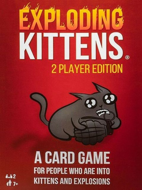 exploding kittens 2 player