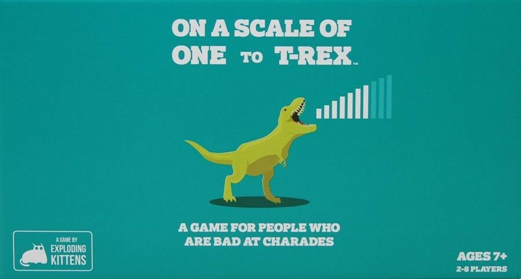 on a scale of one to trex