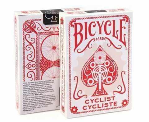 bicycle cyclist red 23
