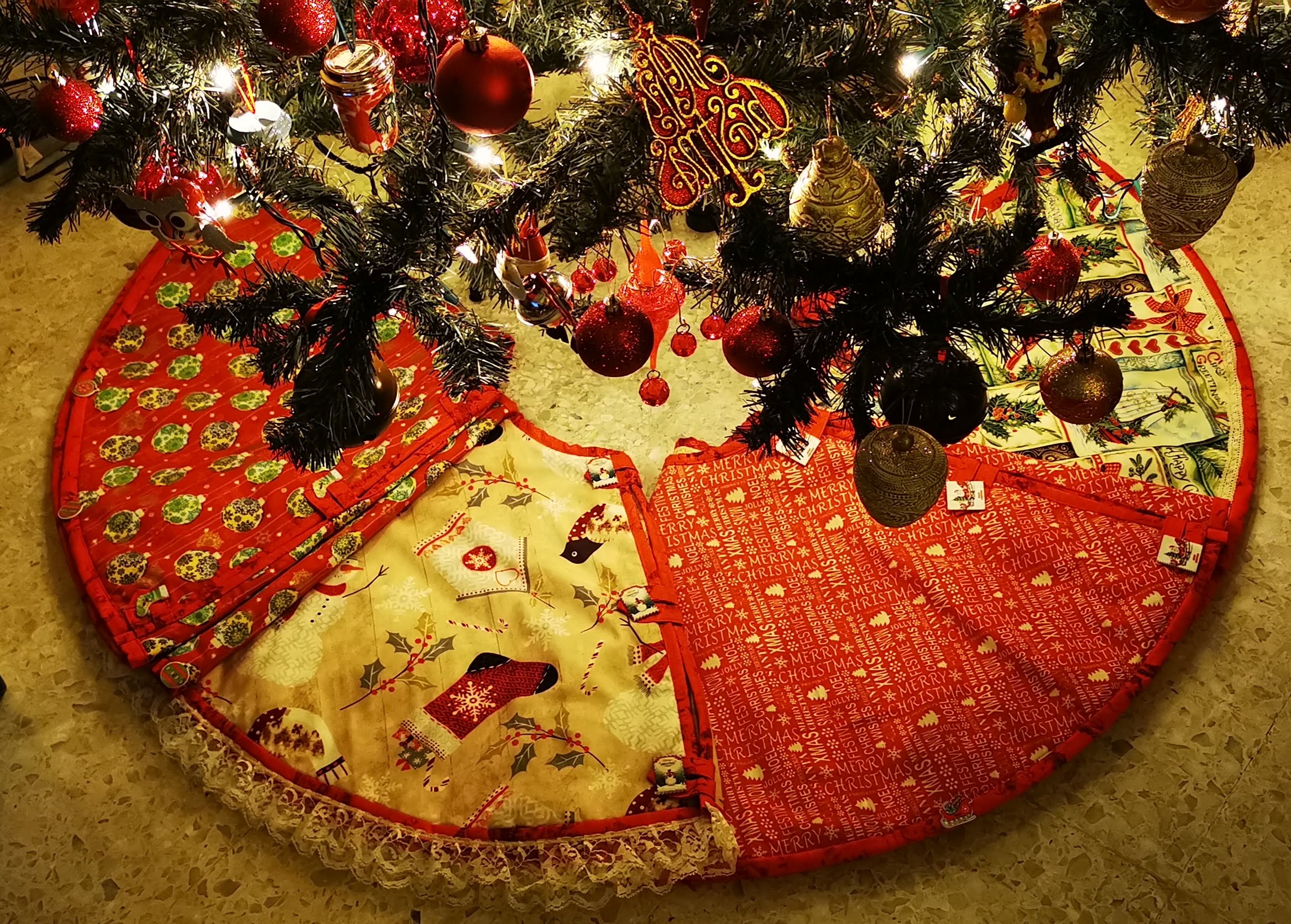 Christmas Tree Skirts – Kate & Annie : handmade gifts boutique