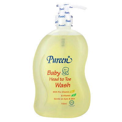 pureen baby head to toe wash