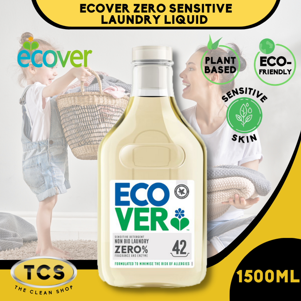 Ecover ZERO Sensitive Laundry Liquid .png