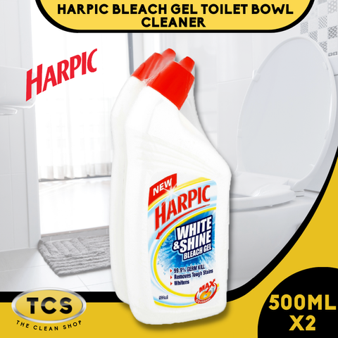 Harpic Bleach Gel Toilet Bowl Cleaner .png