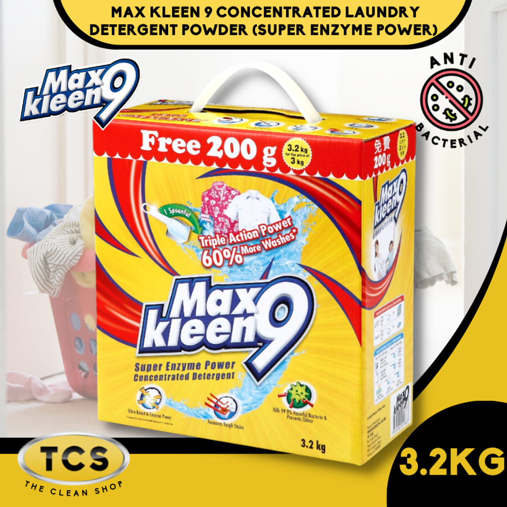 _Max Kleen 9 Concentrated Laundry Detergent Powder (Super Enzyme Power).png