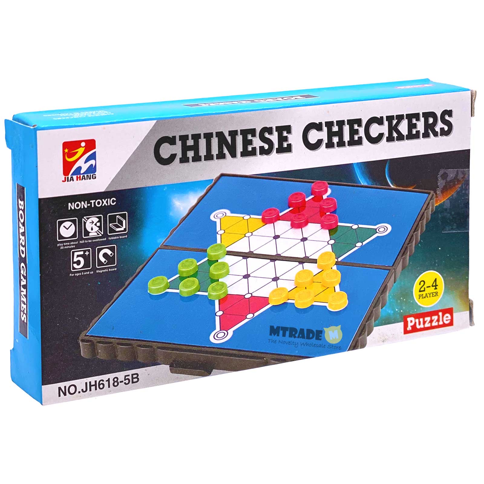 Magnetic Board Game Chinese Checkers Singapore MT