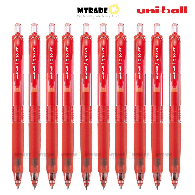 Uni-ball Signo RT Gel Pen 0.5mm UMN-105.15 Red Pen BULK MT