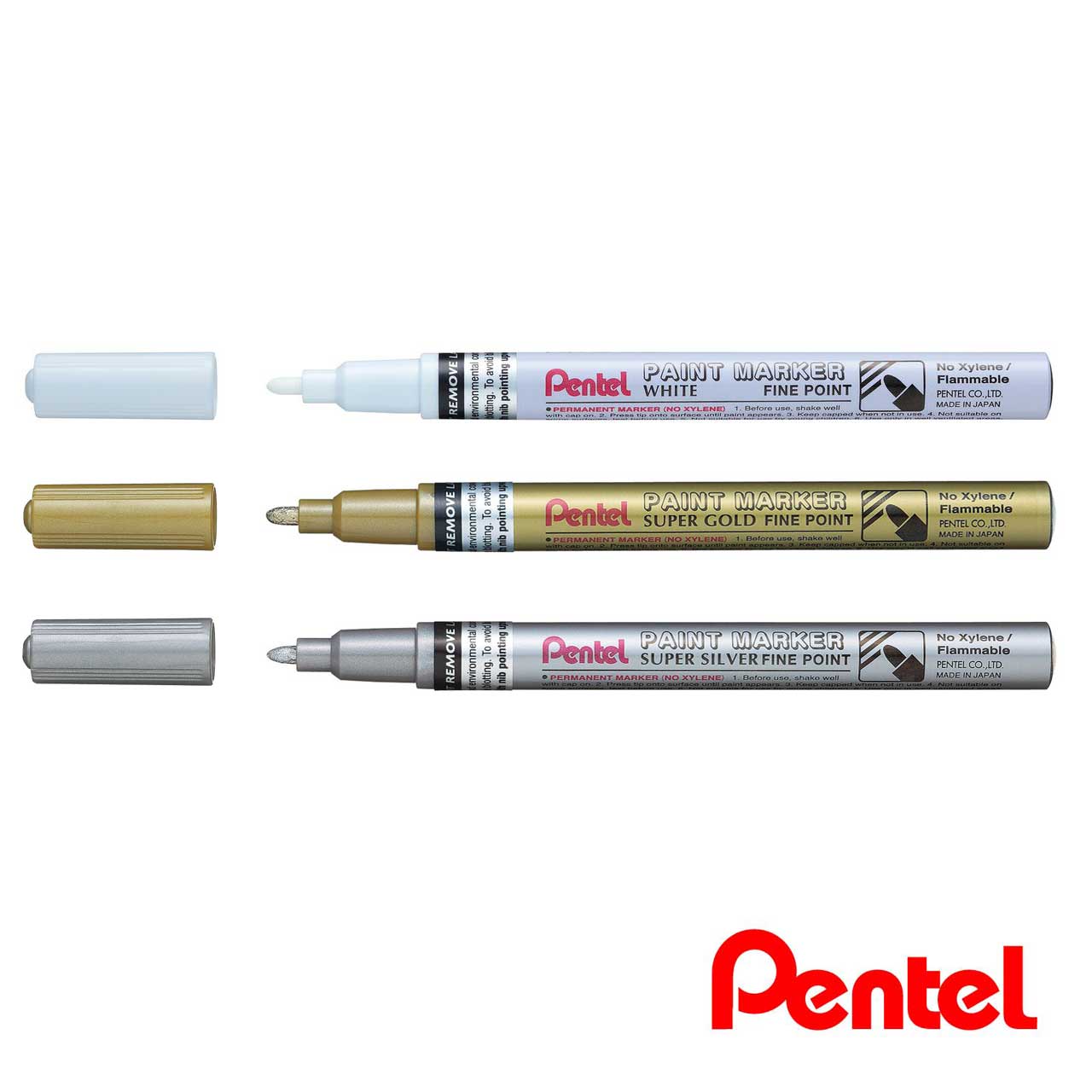Pentel Paint Marker Fine Point 2.9mm MSP10 Singapore