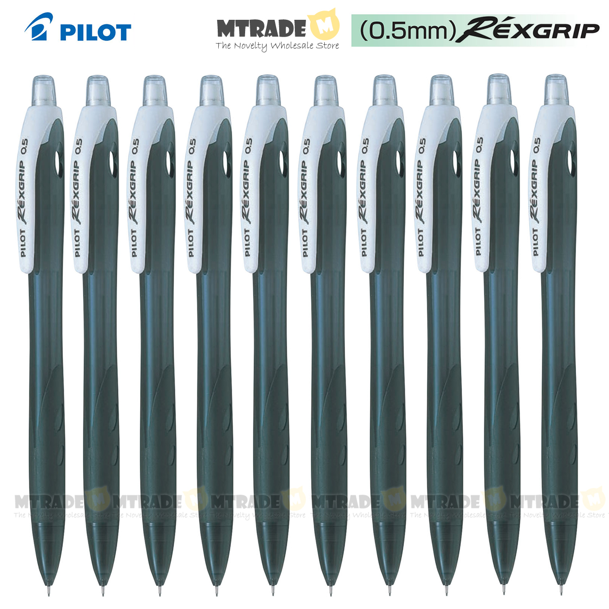 HRG-10R 0.5mm Standard Black Color 10pcs MT
