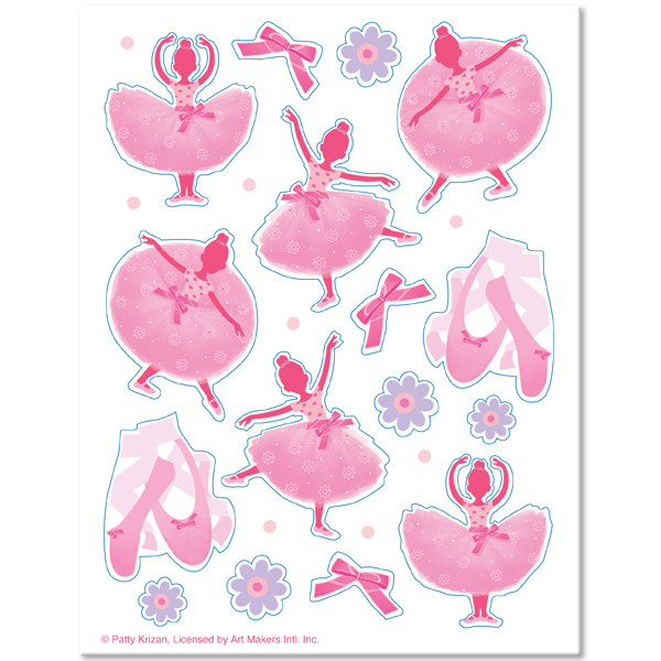 Ballerina Stickers