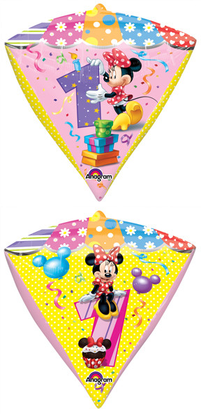 Minnie 1st Birthday Diamondz