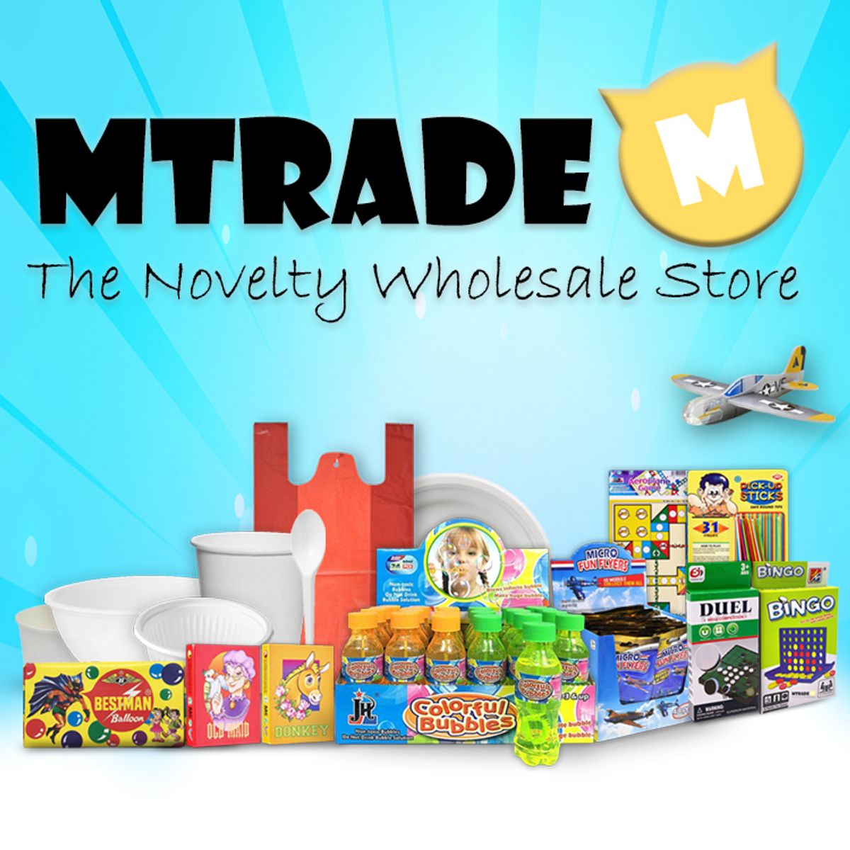 Party Supplies Singapore | MTRADE - The Novelty Wholesale Store | Party Supplies