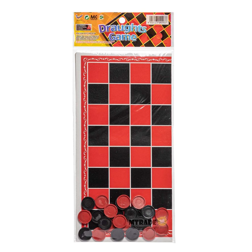 Paper Draughts Game Packaging MT