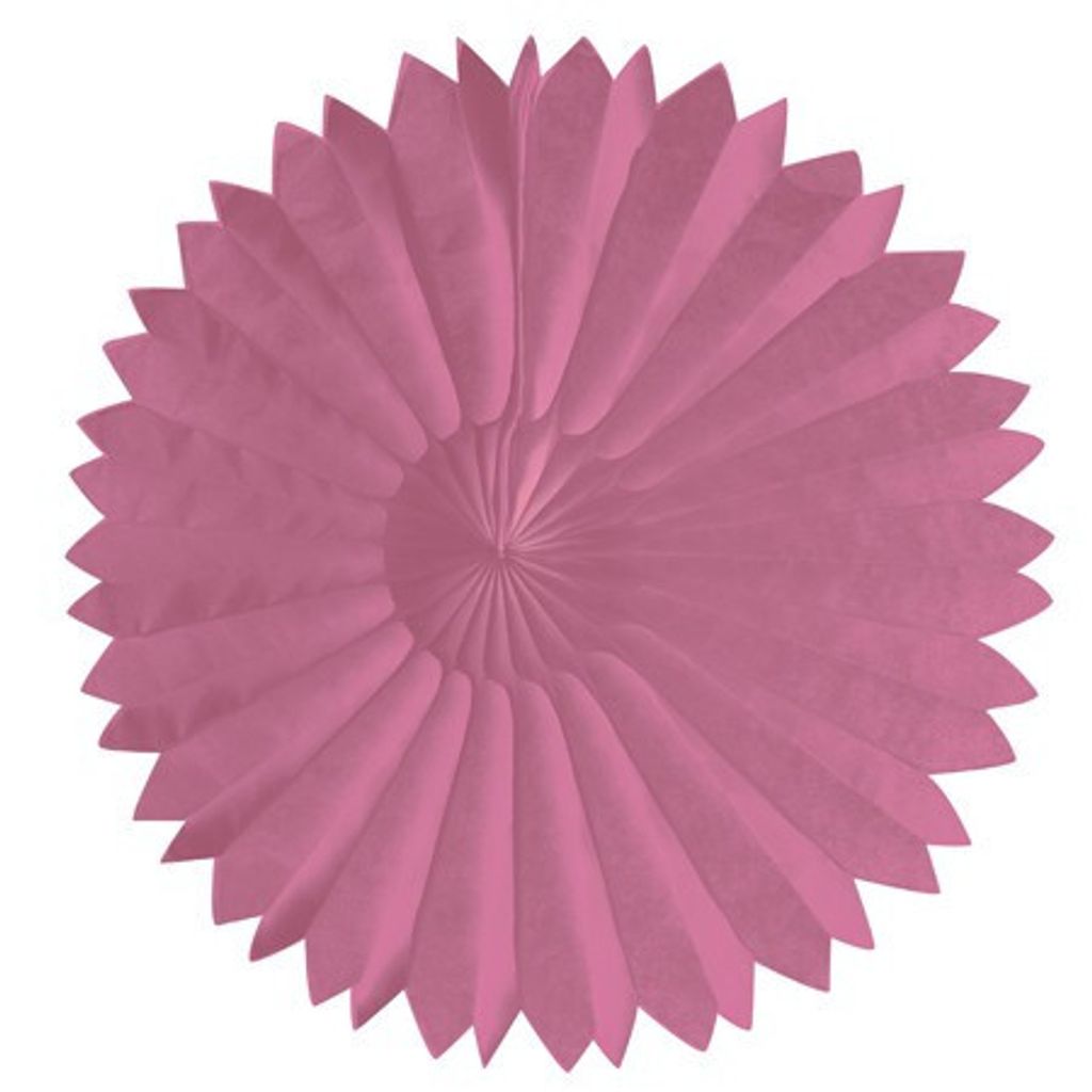 Pink Paper Fan
