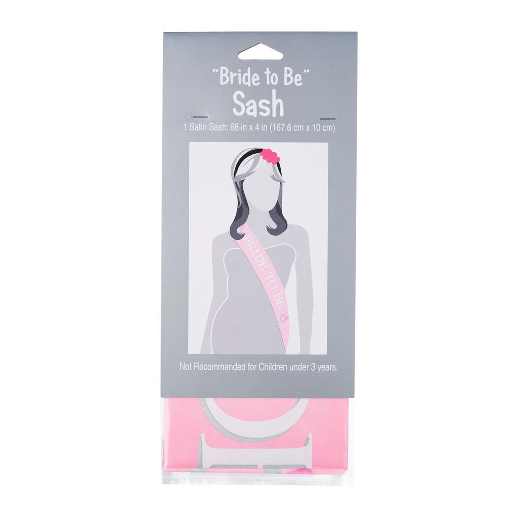 Bride to be Satin Sash P