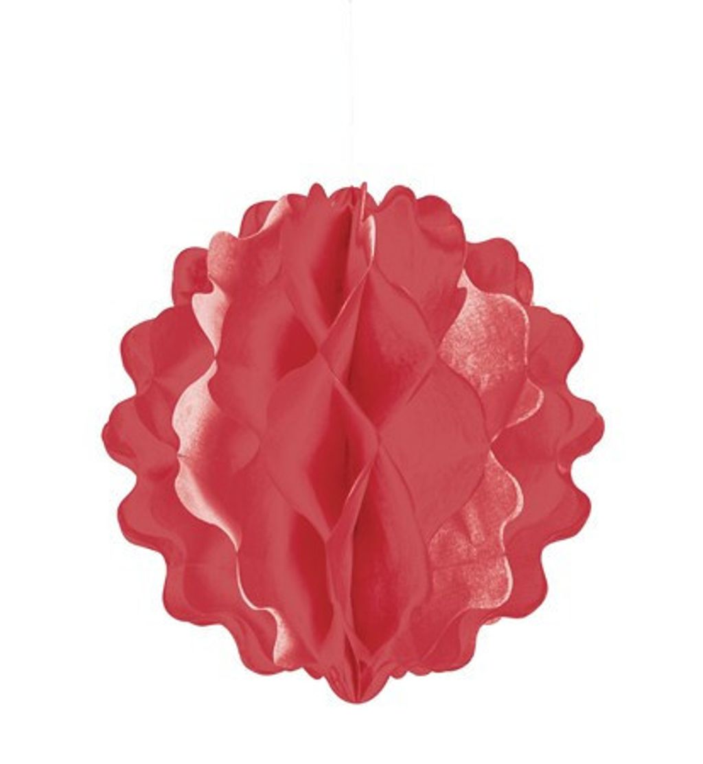 Red Honeycomb Ball