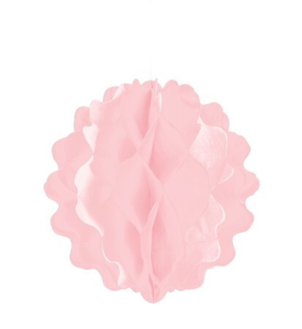 Pink Honeycomb Ball