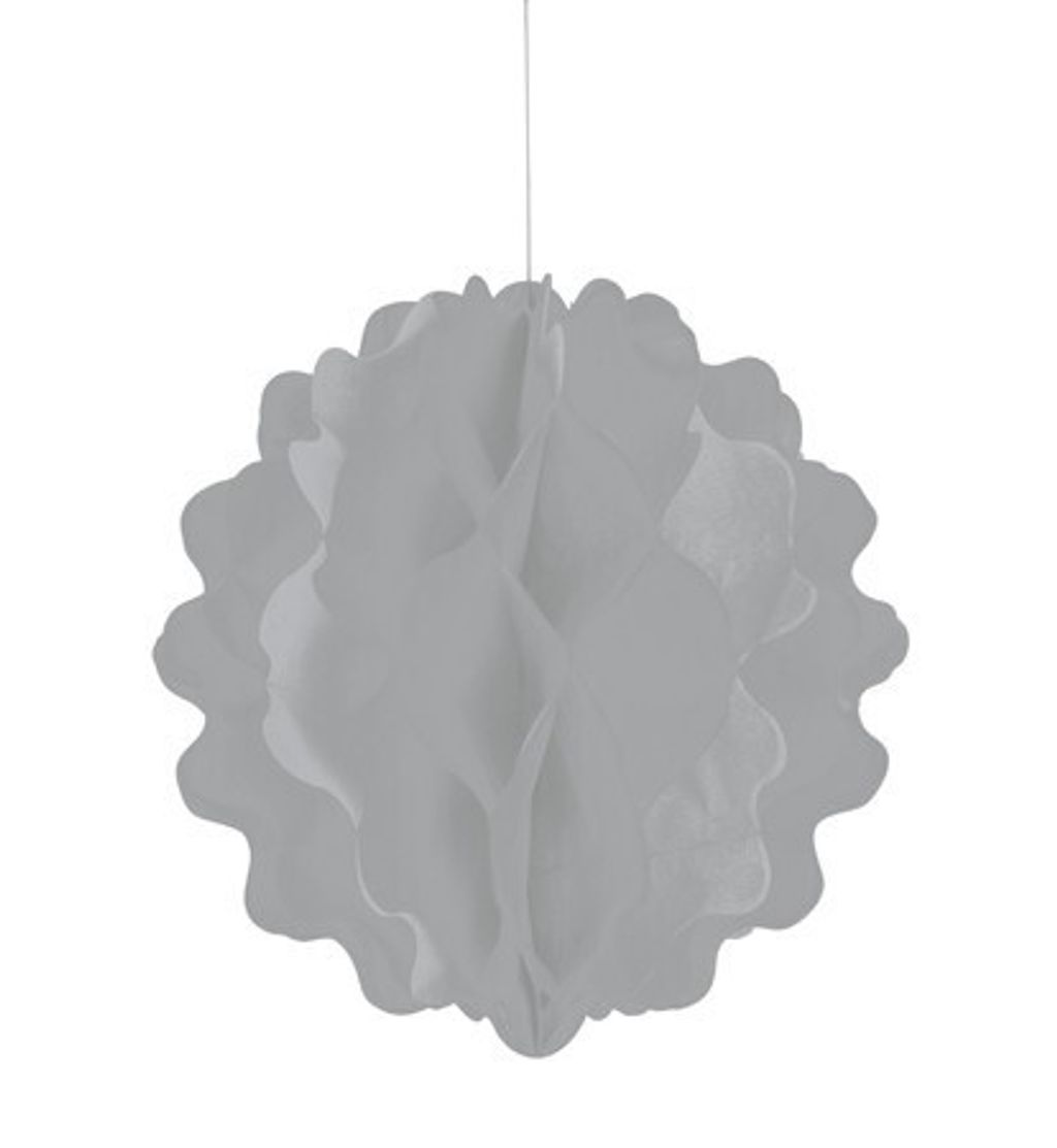 Silver Honeycomb Ball