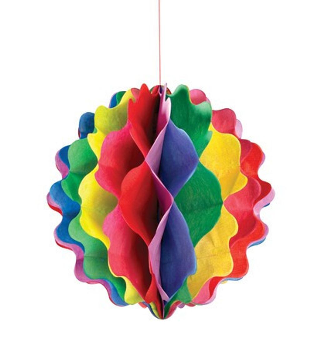 Multicolour Honeycomb Ball