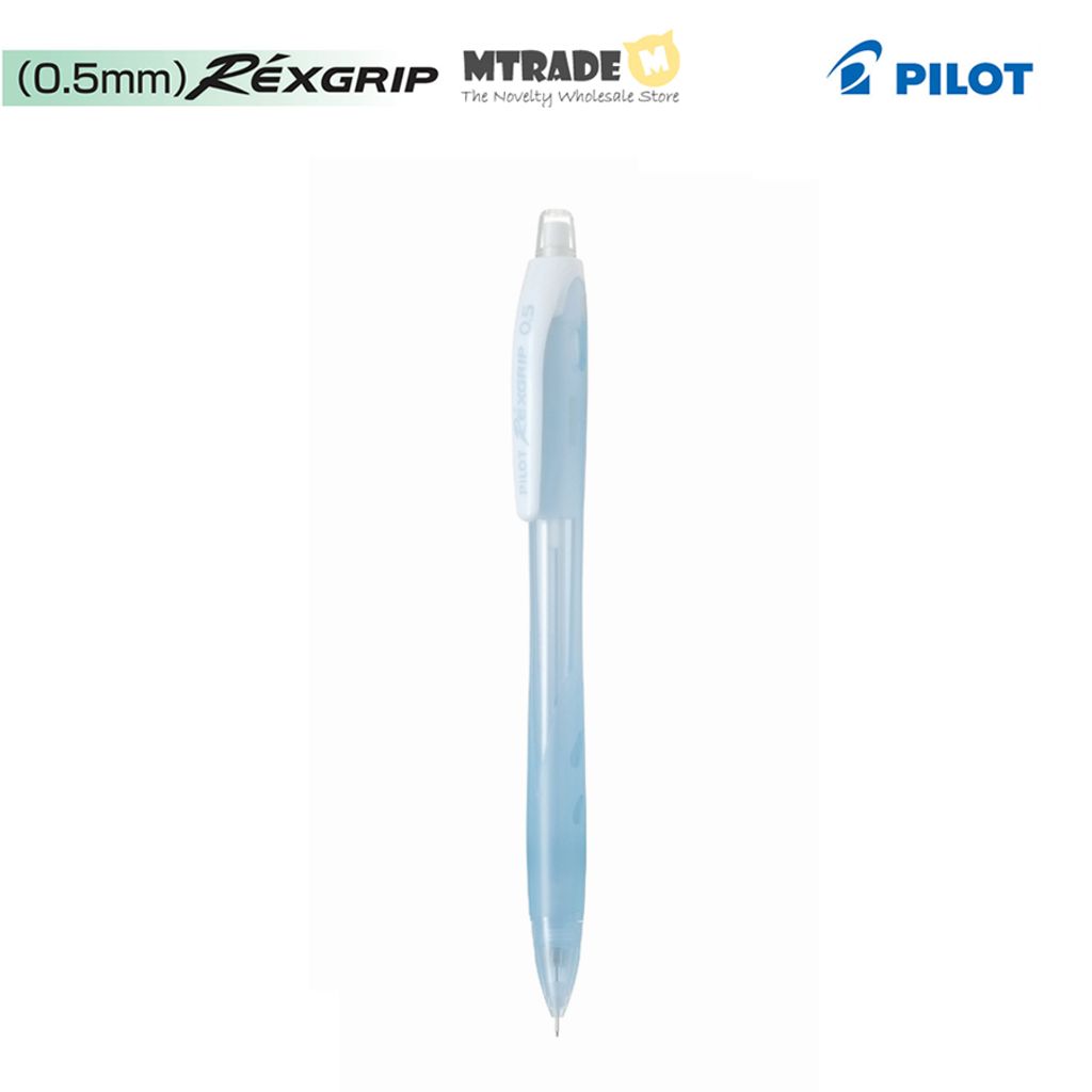 Pilot Rexgrip Mechanical Pencil 0.5mm HRG-10R Pastel Blue