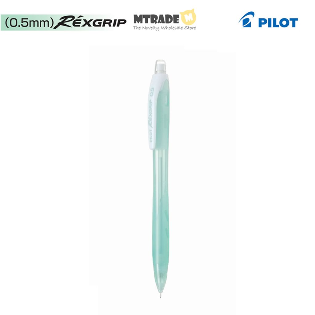Pilot Rexgrip Mechanical Pencil 0.5mm HRG-10R Pastel Green