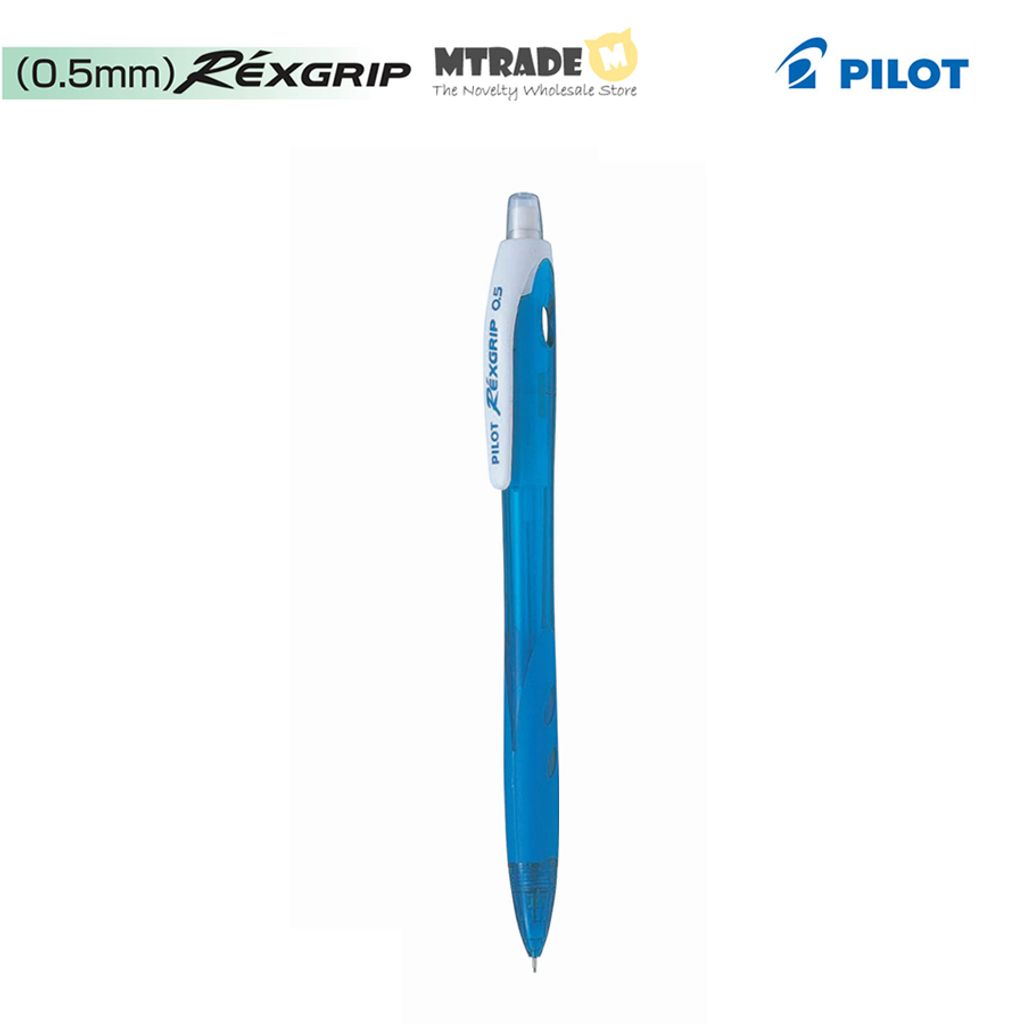 Pilot Rexgrip Mechanical Pencil 0.5mm HRG-10R Soft Blue