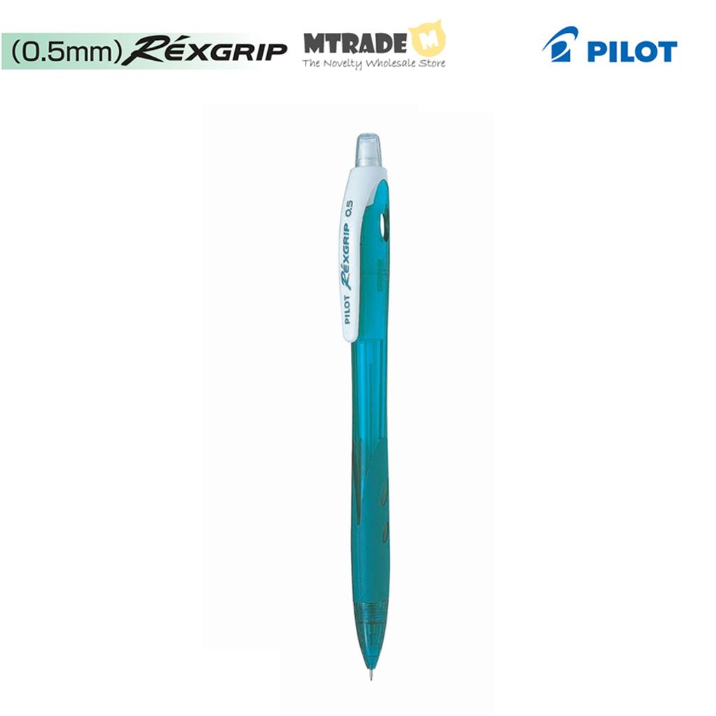 Pilot Rexgrip Mechanical Pencil 0.5mm HRG-10R Peacock Green