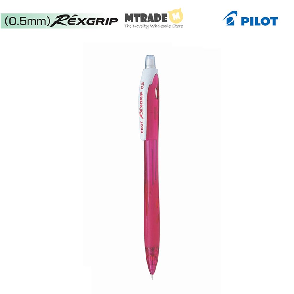 Pilot Rexgrip Mechanical Pencil 0.5mm HRG-10R Pink