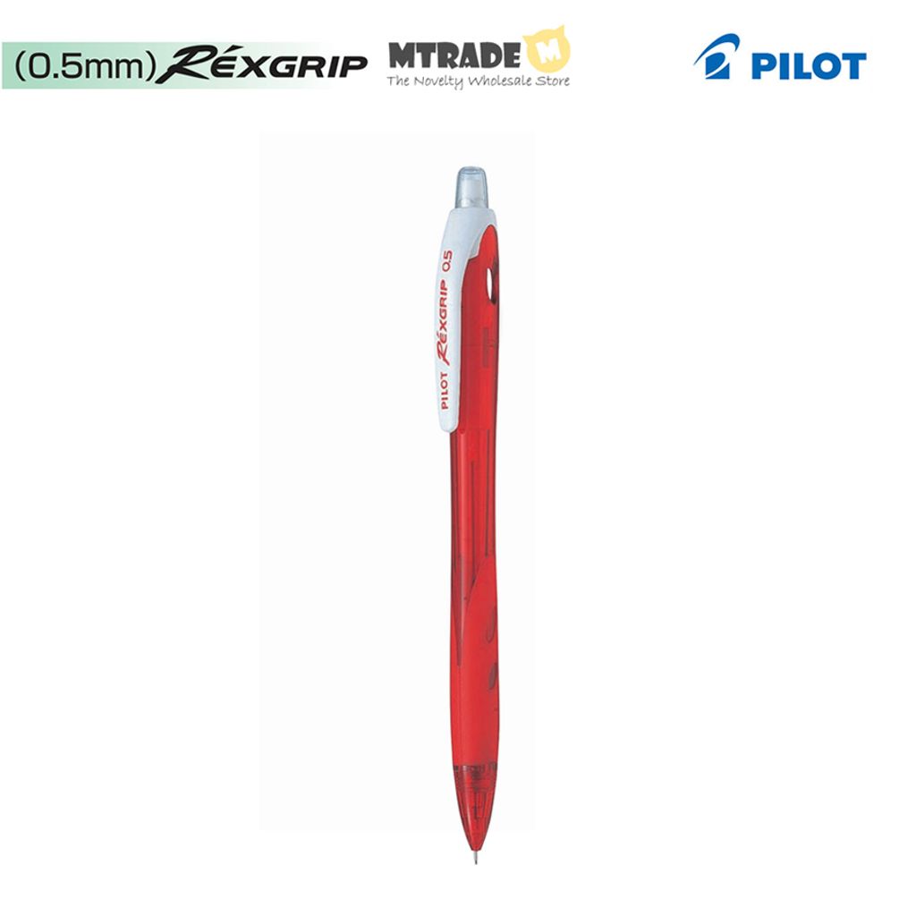 Pilot Rexgrip Mechanical Pencil 0.5mm HRG-10R Red