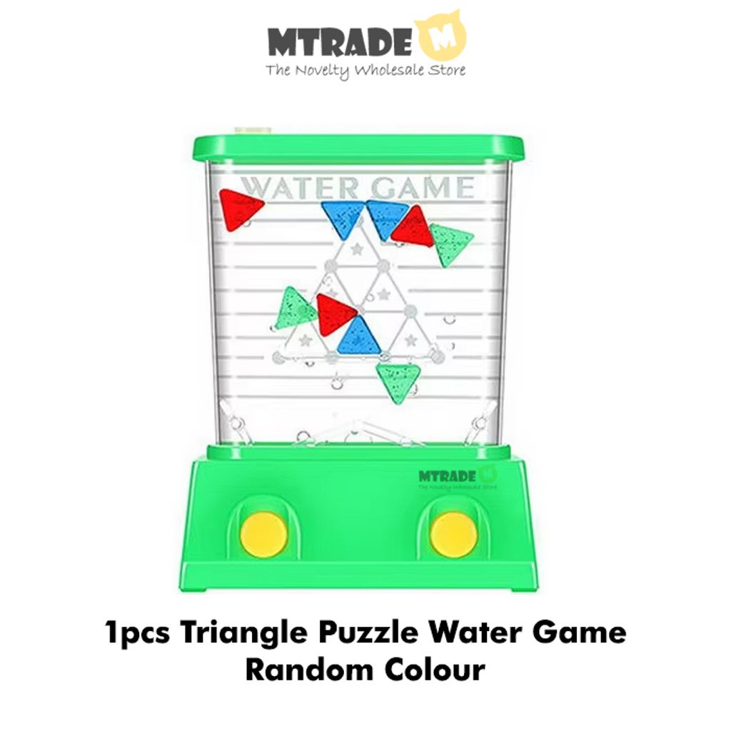 1pcs Triangle Puzzle Water Game MT