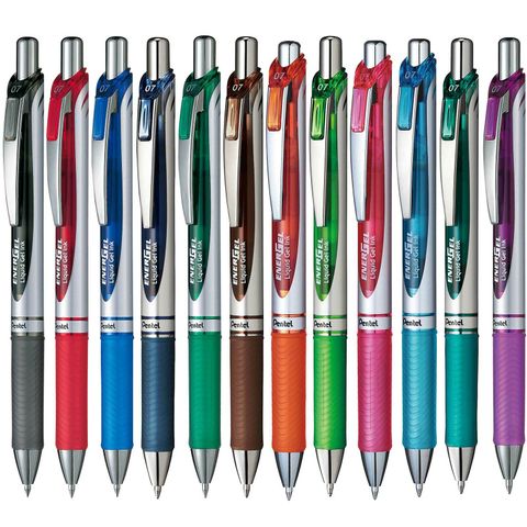 Pentel EnerGel Retractable Gel Roller Pen 0.7mm BL77 Singapore.jpg