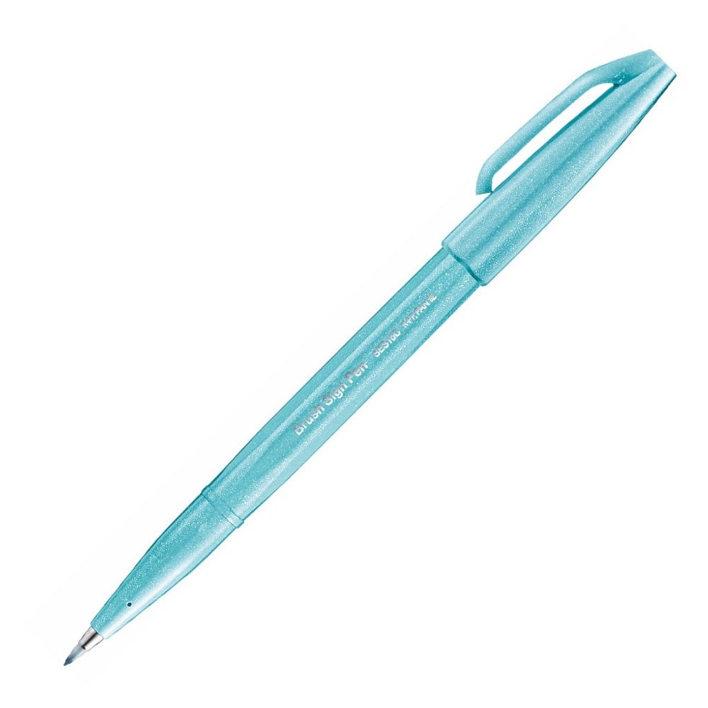 Pentel Touch Brush Sign Pen Grey