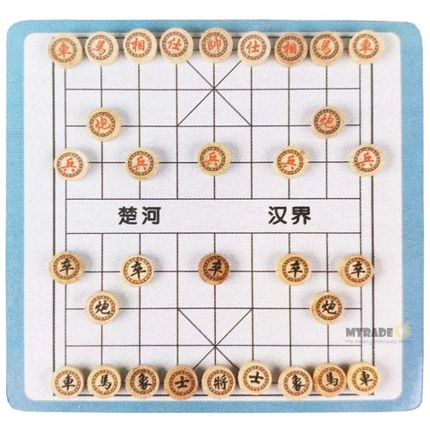 2 in 1 Wooden Chinese Chess and Army Chess MT
