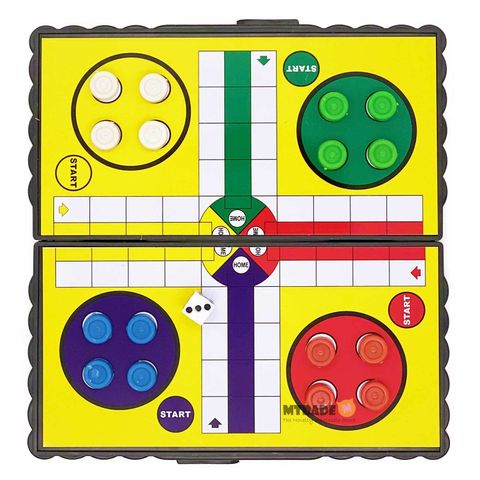 Magnetic Board Game LUDO Game Singapore MT