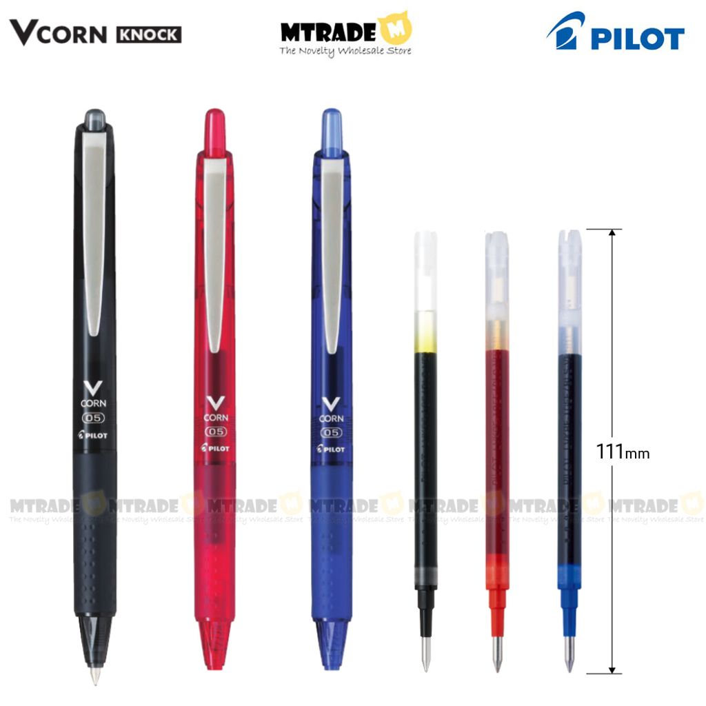 Vcorn Knock Pen or Refill 0.5mm MT