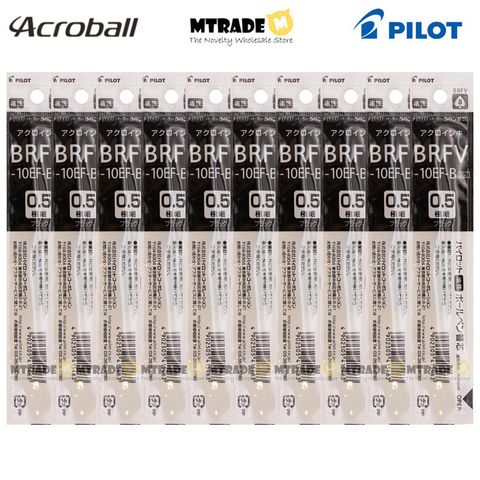 Acroball ballpoint pen Refill (0.5mm) Black BRFV-10EF-B (BULK) MT