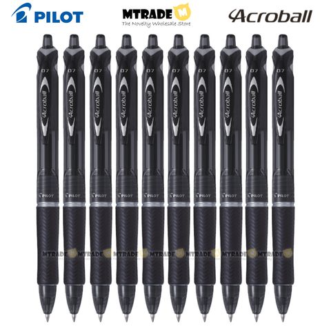 Acroball ballpoint pen (0.7mm) Black BAB-15F-BB (BULK) MT