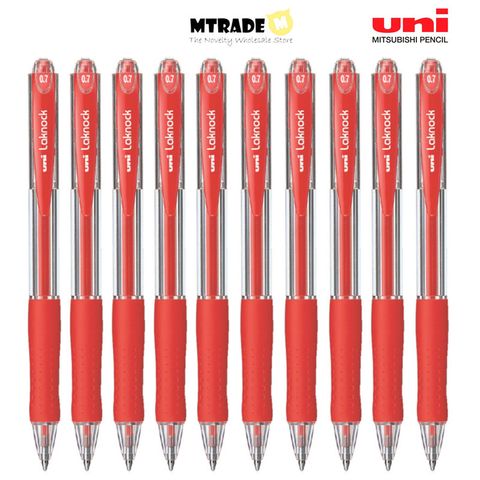Laknock Pen 0.7mm Red SN-100-07.15 Bulk