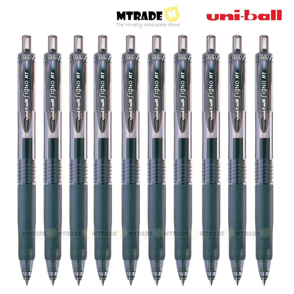 Uni-ball Signo RT Gel Pen 0.5mm UMN-105.24 Black Pen BULK MT