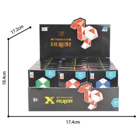 Magic Ruler Snake Puzzle 24pcs
