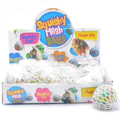 Squishy Mesh Ball 12pcs box