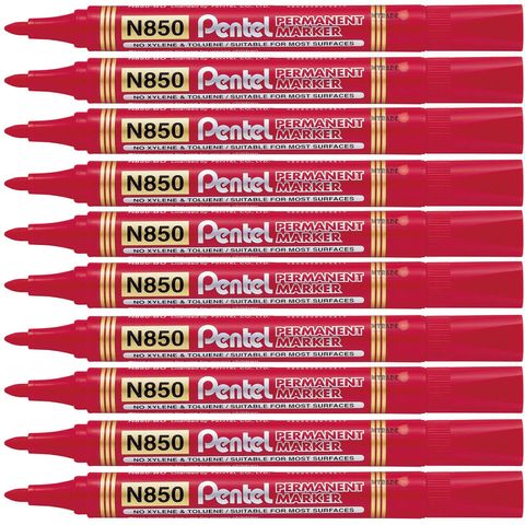 Pentel Bullet Point Permanent Marker N850-B Bulk Singapore