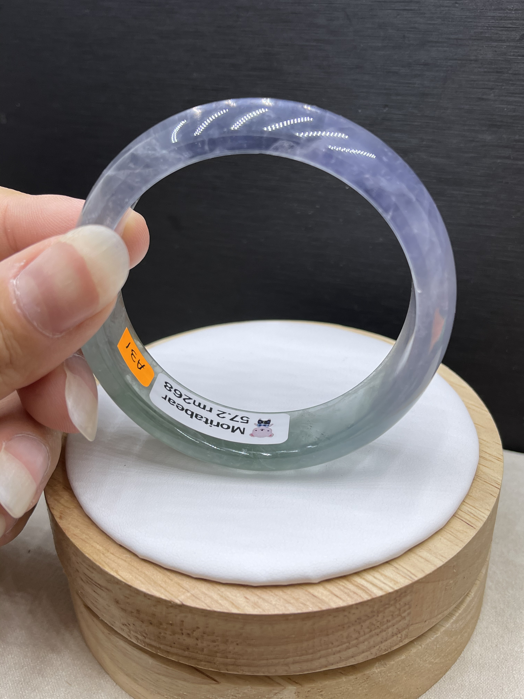 莹石手镯 fluorite bangle – Moritabear Sdn Bhd