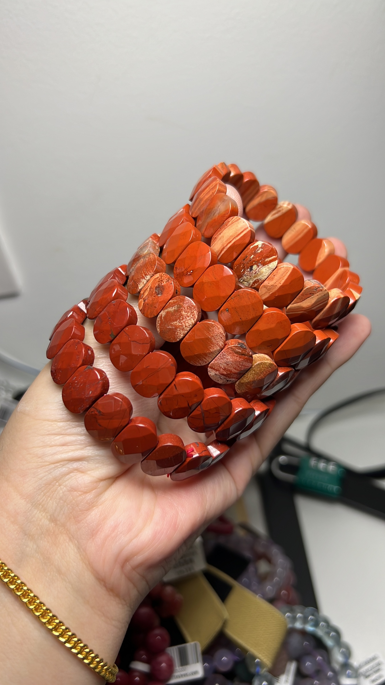 bloodstone bracelet papan random 鸡血石手牌 随机